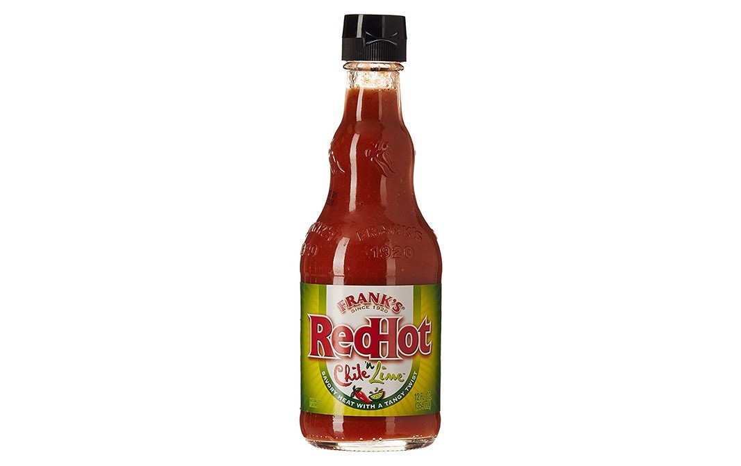 Frank's Redhot Chilli 'n Lime Sauce    Glass Bottle  354 millilitre